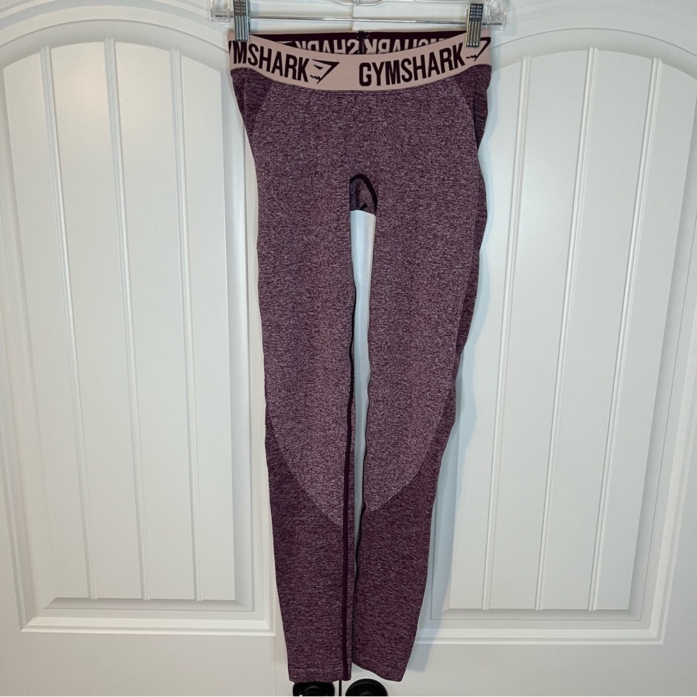Gymshark Women’s Purple Athletic Full Length Compression Leggings Size Small
